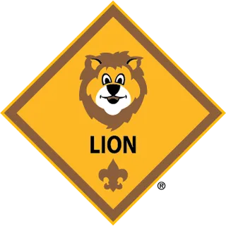 Lion rank badge